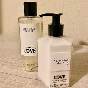 Victroia Secret LOVE Lotion And First LOVE Mist